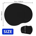 Non-slip Ergonomic Wrist Rest Mouse Pad Comfort Soft Mat Wrist Support Cushion for Home Office PC Laptop Accessories Oasis Select black