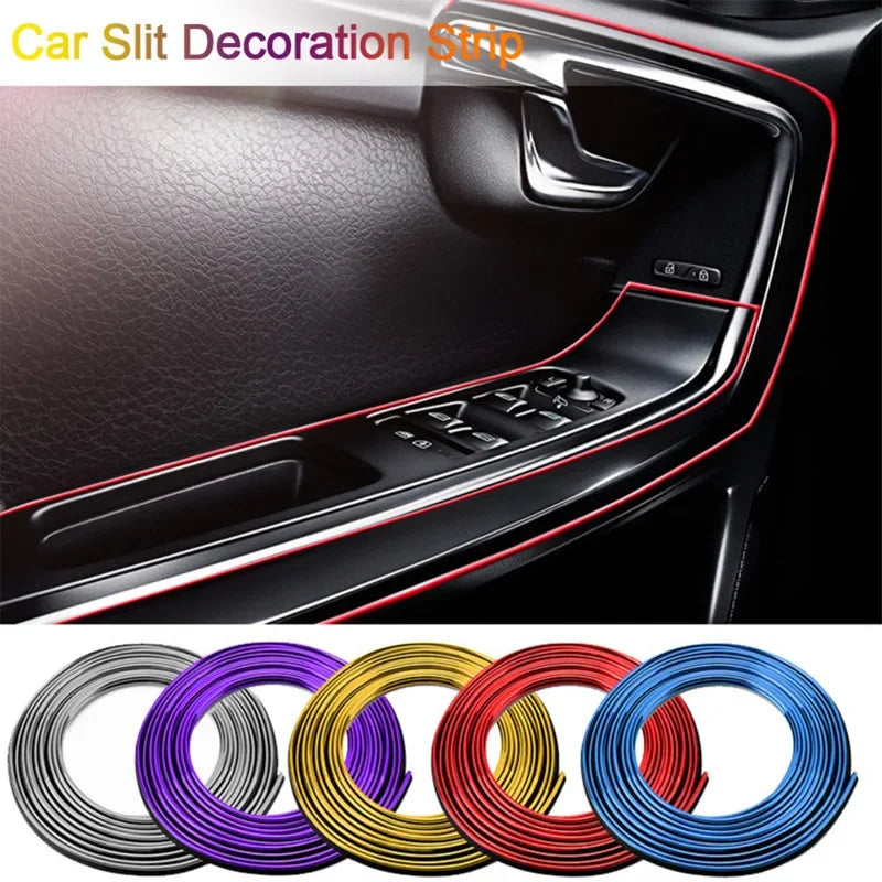 Car interior trim strips universal car gap fillers automobile molding line decorative accessories DIY flexible strip garnish Oasis Select