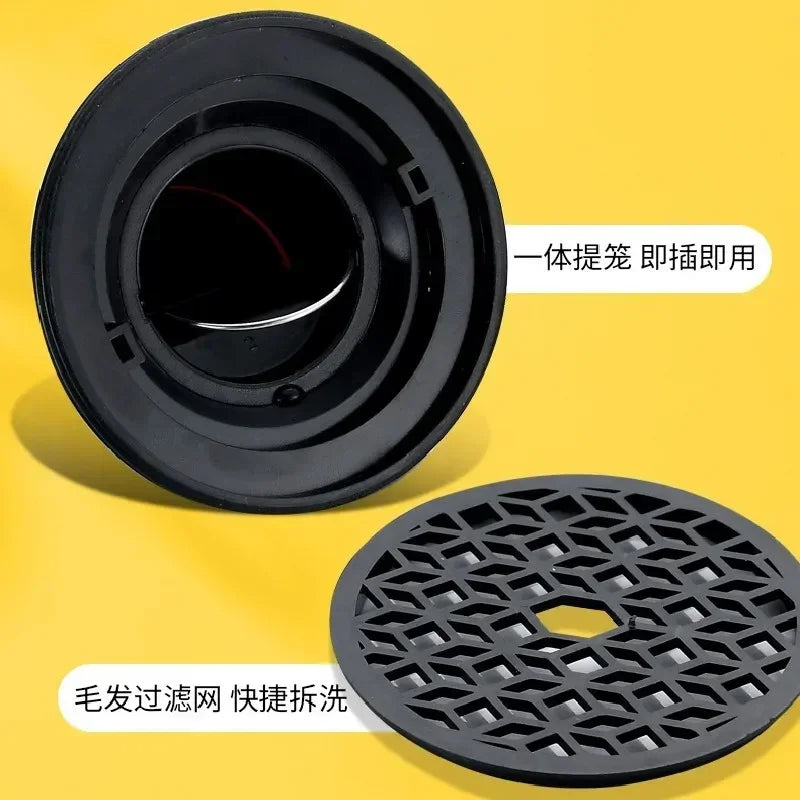 1PCS Deodorant Drain Core Toilet Insect-proof Anti-odor Floor Drain Cover Shower Sewer Hair Strainer for Bathroom Accessories Oasis Select