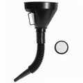 1 Pc Multi Functional Flexible Automotive Fuel Funnel: Spill-Proof Refueling & Oil Changing Tool with Wide Mouth & Handle Oasis Select black