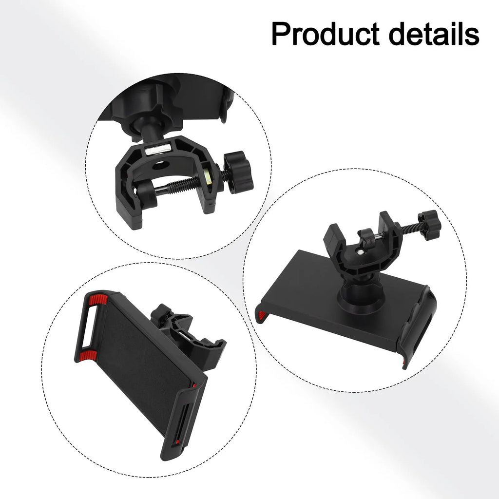 Microphone Stand Mount Holder Phone Holder Adjustable 360 Degree Rotating For Cellphone Tablet Clip Oasis Select
