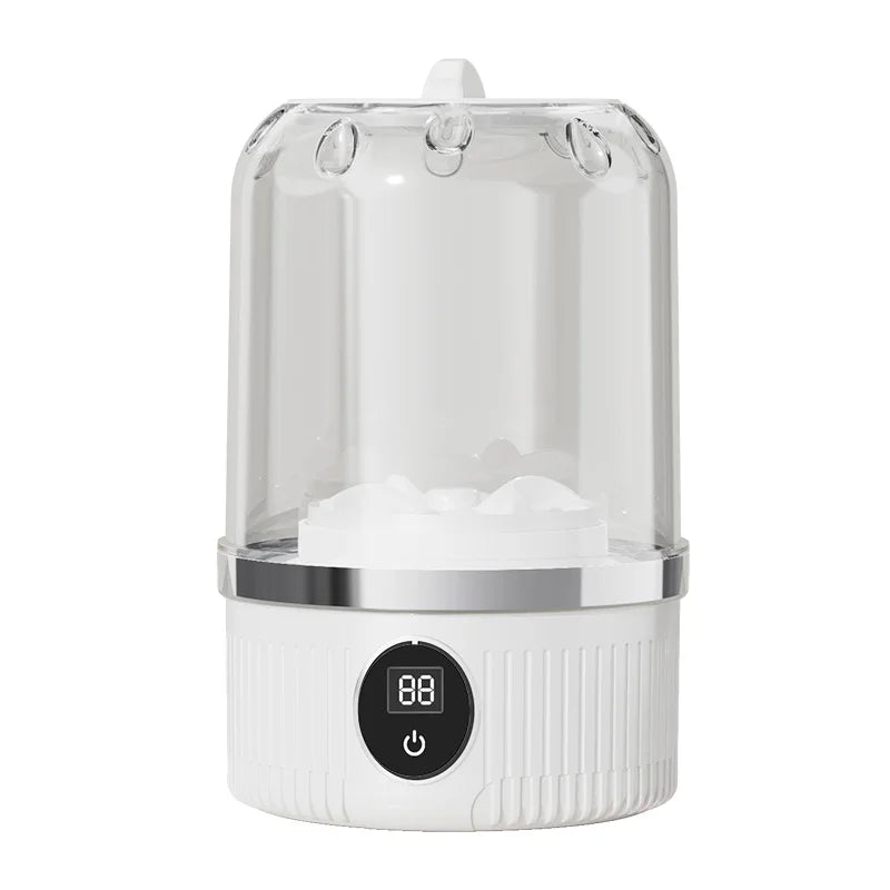 Mini Washing Machine Household Electric Washing Cup Underwear Socks Small Wireless Charging Washing Machine Oasis Select White