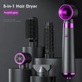 5-in-1 Negative Ion Hair Dryer Styling Set – Curler & Straightener