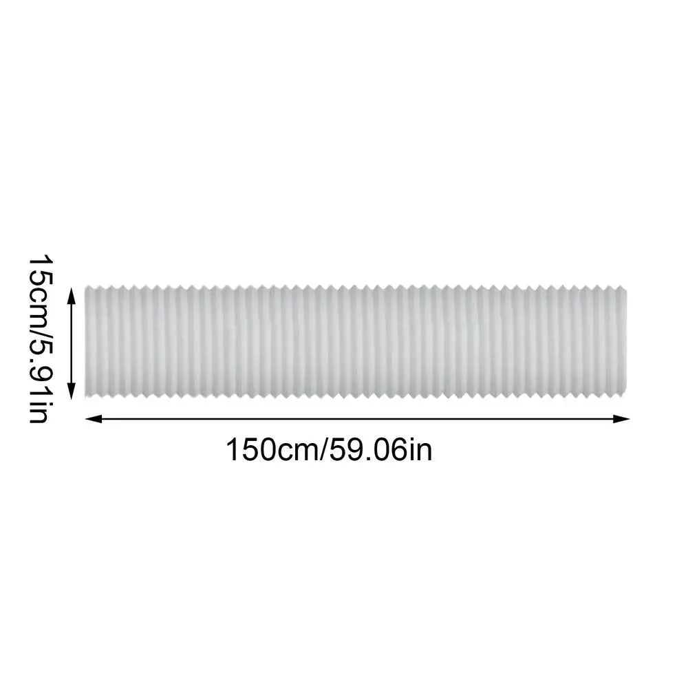 13/15cm Flat Mouth Joint Exhaust Duct Portable Mobile Air Conditioner Window Duct Pipe Hose Interface Connector Flat Nozzle Oasis Select Diameter 150mm pipe