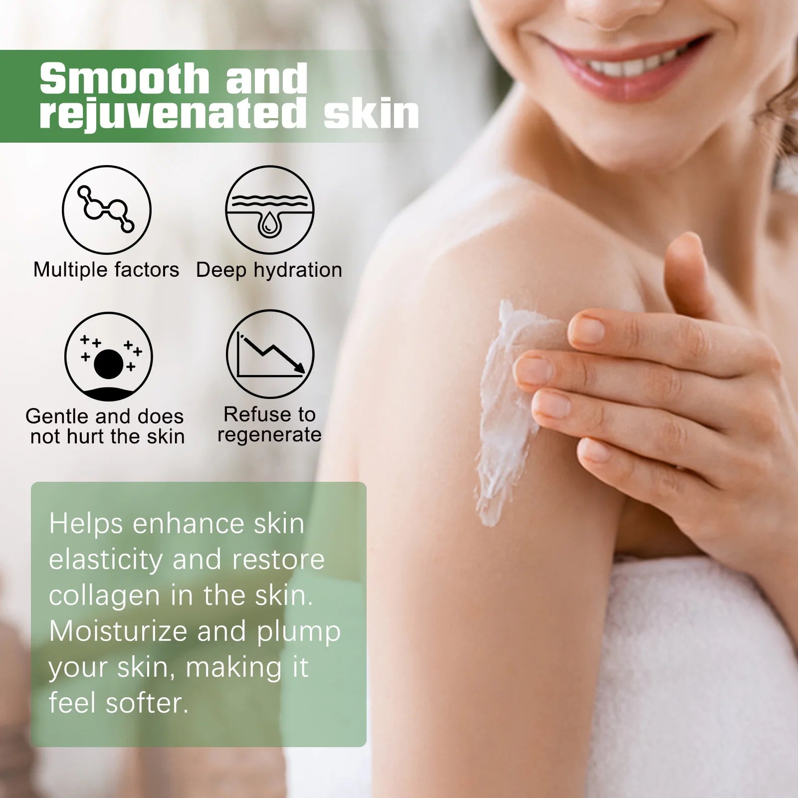 Collagen Body Moisturizing Cream Improve Lighten Remove Darken Reduce Pigmentation Soothing Repair Private Parts Brighten Lotion Oasis Select