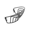 Wall Mounted Baseball Cap Rack – Black Iron Hat Organizer