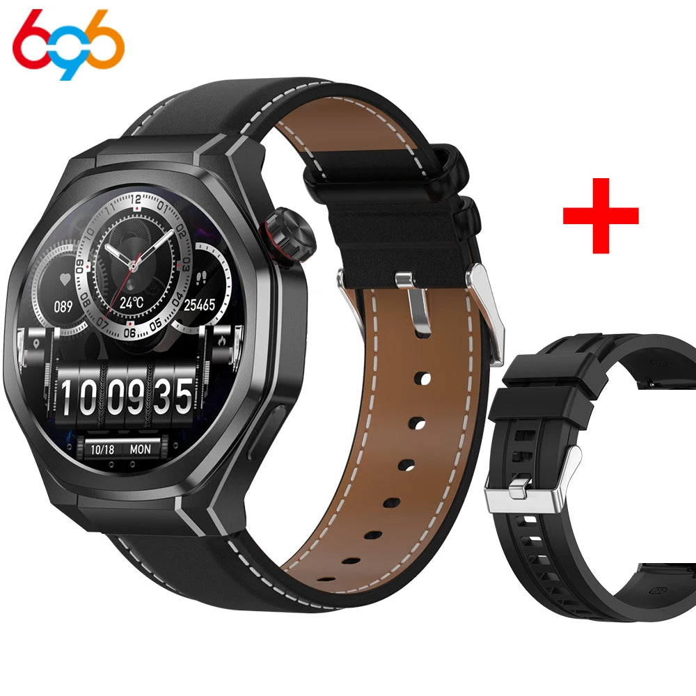 New Outdoors Smart Watch Men SOS GPS Compass BT Call Smartwatch Waterproof Message Push Sports Health Monitor Altitude Pressure Oasis Select BKBKS A BKL