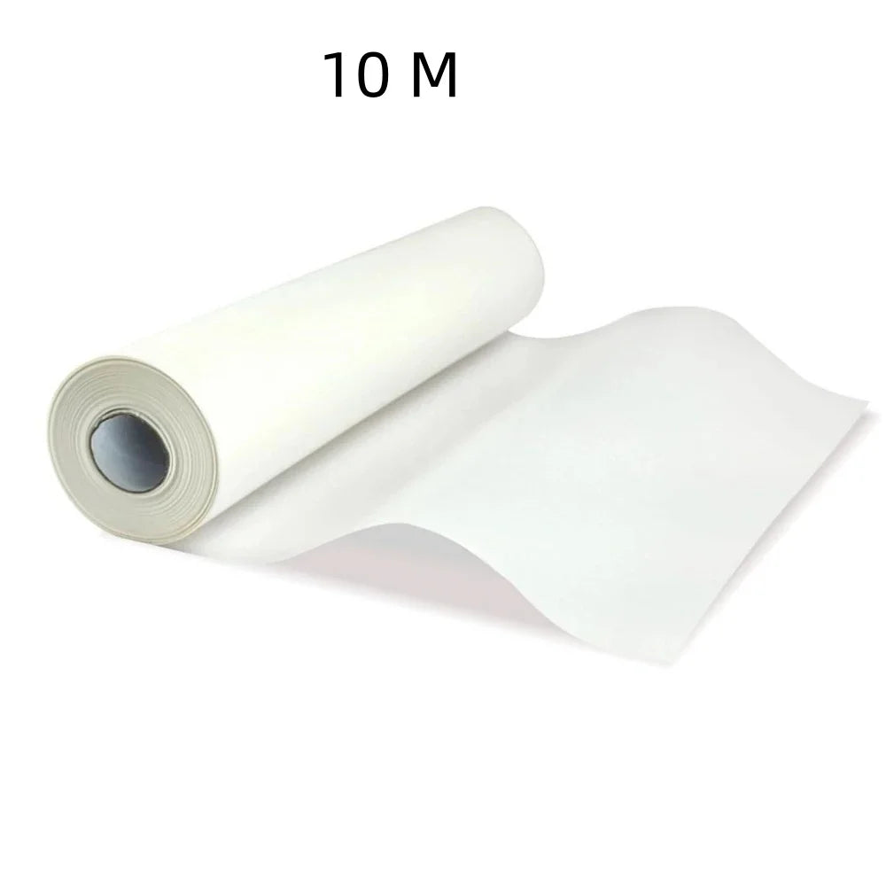 Parchment Paper Baking Sheets, Non-Stick Precut Baking Parchment, for Baking Grilling Air Fryer Steaming Bread Cup Cake Cookie Oasis Select white 10m