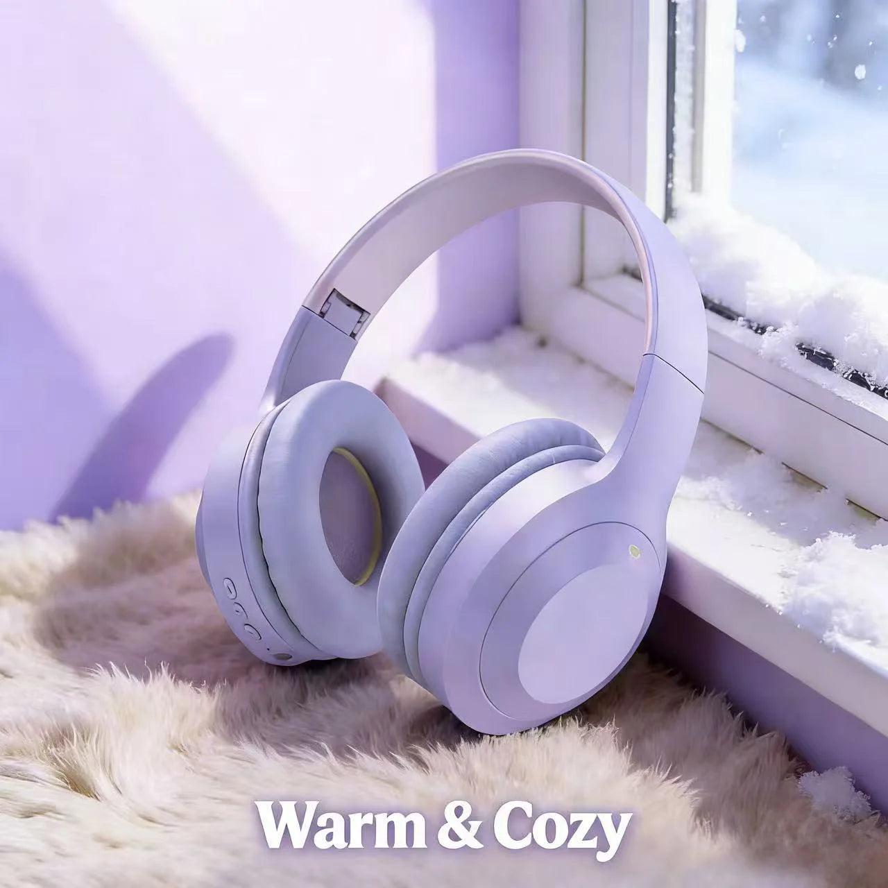 M5 Wireless Bluetooth Headphones HiFi Over-Ear Foldable Headset Wireless Headphones Oasis Select
