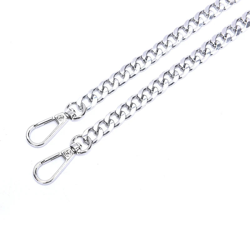 DIY Bag Strap Chain Wallet Handle Crossbody Accessories Purse Strap Chain Women's bag Replaced Bag Spare Parts Oasis Select Silver