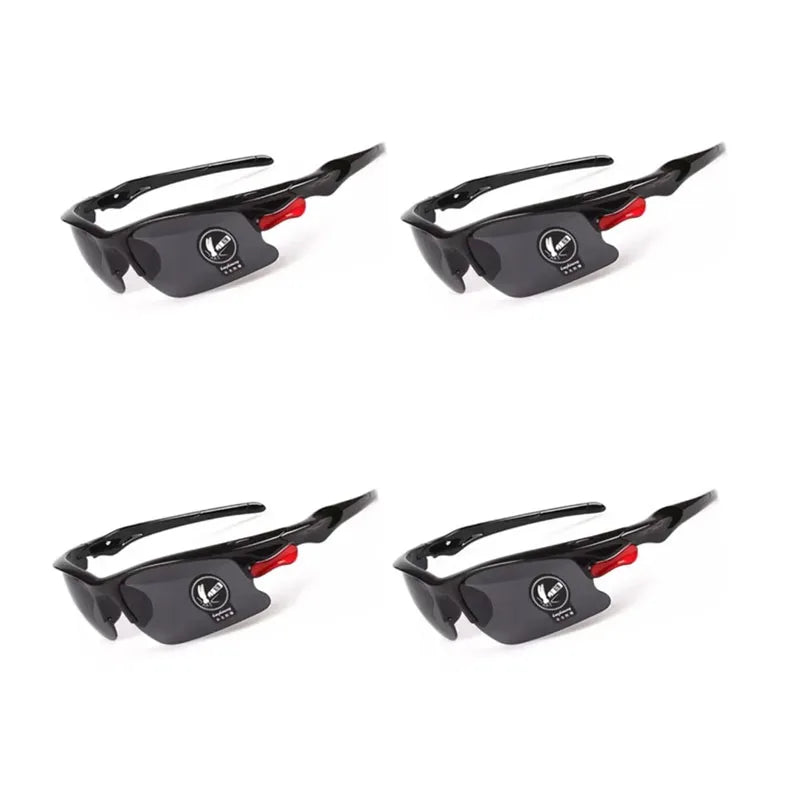 1/2/3/4/5pcs Professional Driving Glasses Polarized Yellow Car Goggles Driving Sunglasses Anti-Glare Vintage Glasses Accessories Oasis Select 4pcs Black
