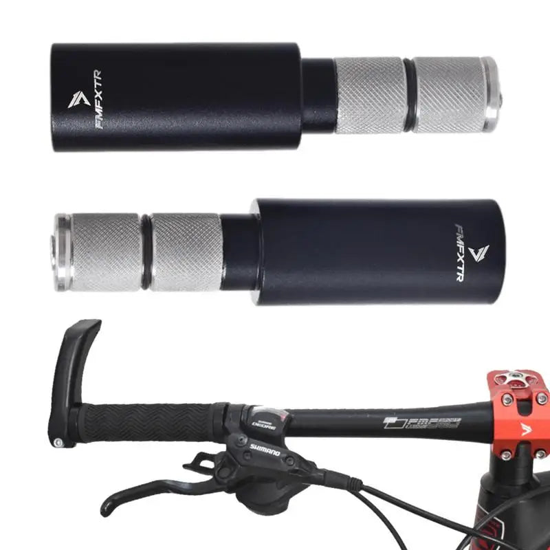 Bike Handlebar Extension Bicycle Aluminum Alloy Handlebar Extender 10cm Extendable Retractable Accessories Lightweight for Bike Oasis Select