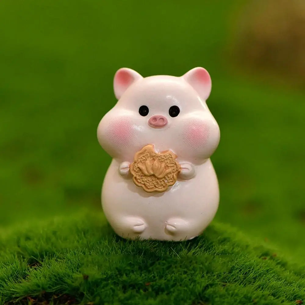 Resin Zodiac Animal Figurine | Micro Landscape Ornament & Gift