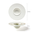Round Ceramic Dinner Plate Cooking Dishes Soup Basins Home Kitchen Solid Color Tableware Salad Snack Dessert Tray Oasis Select dinner plate