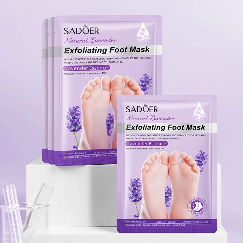 1 Pair Exfoliating Feet Mask Exfoliating Foot Peel Mask Socks Pedicure Peeling Dead Skin Remover Feet Mask Peel Moisturizing Oasis Select