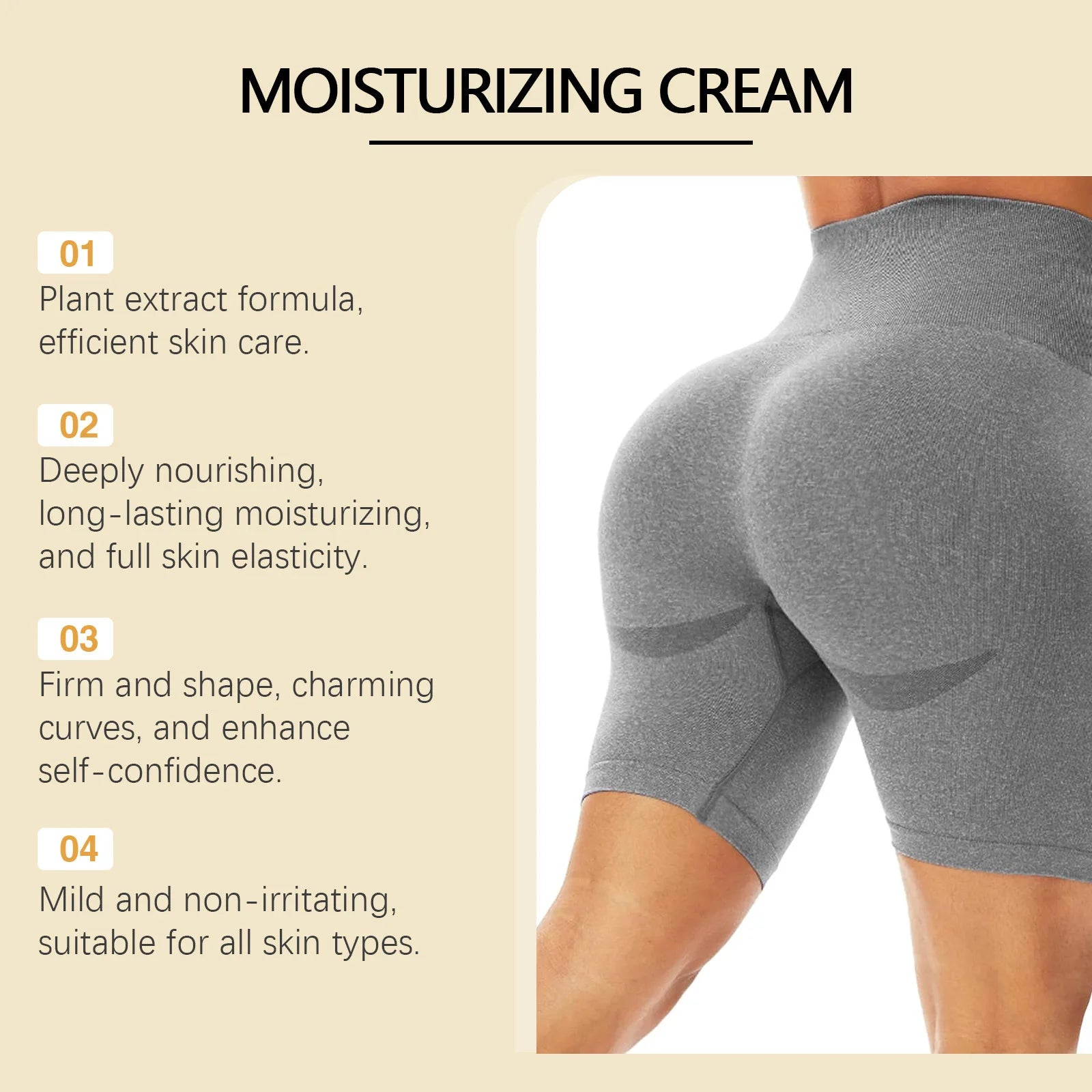OceAura Brazilian Bum Buttock Firming Cream – Lift & Tone Buttock Firming Cream Oasis Select