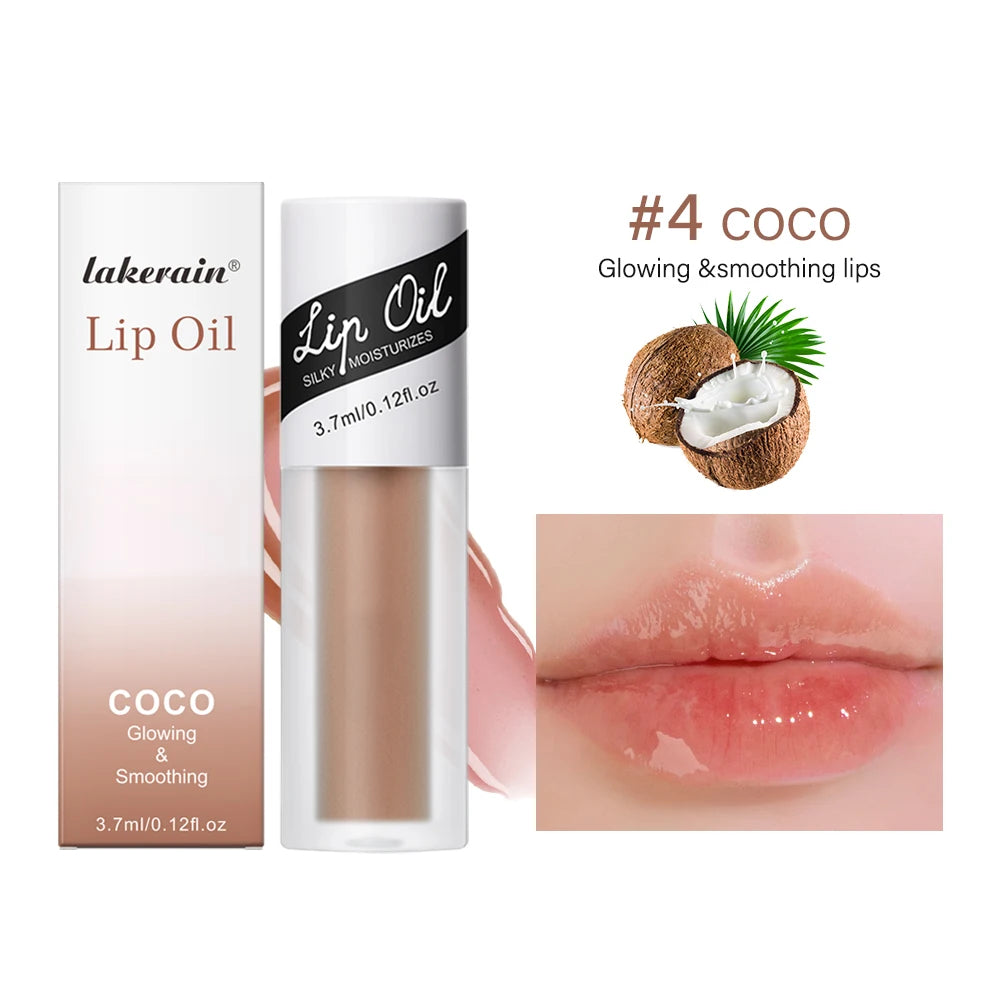 Korean Lip Oil Tint – Moisturizing, Plumping & Long-Lasting Lip Oil Tint Oasis Select 4 coco