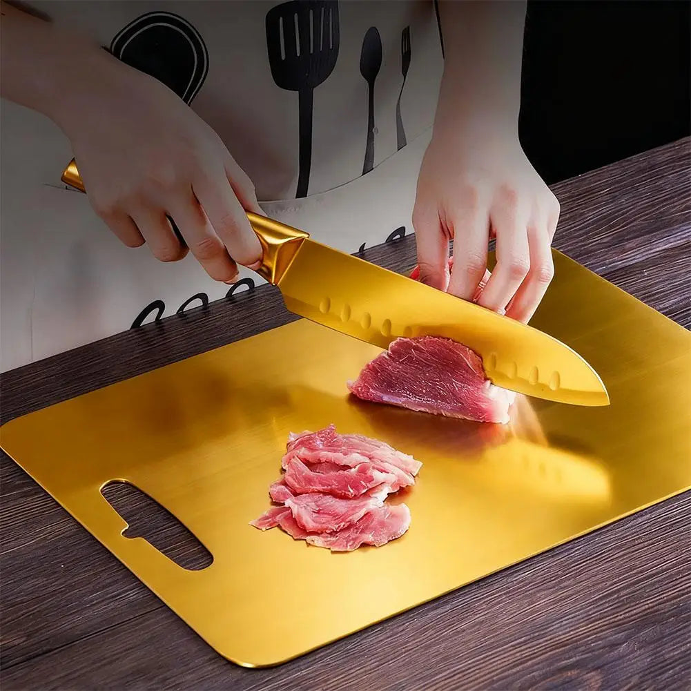 Stainless Steel Cutting Board – Non-Stick, Mildew-Proof Kitchen