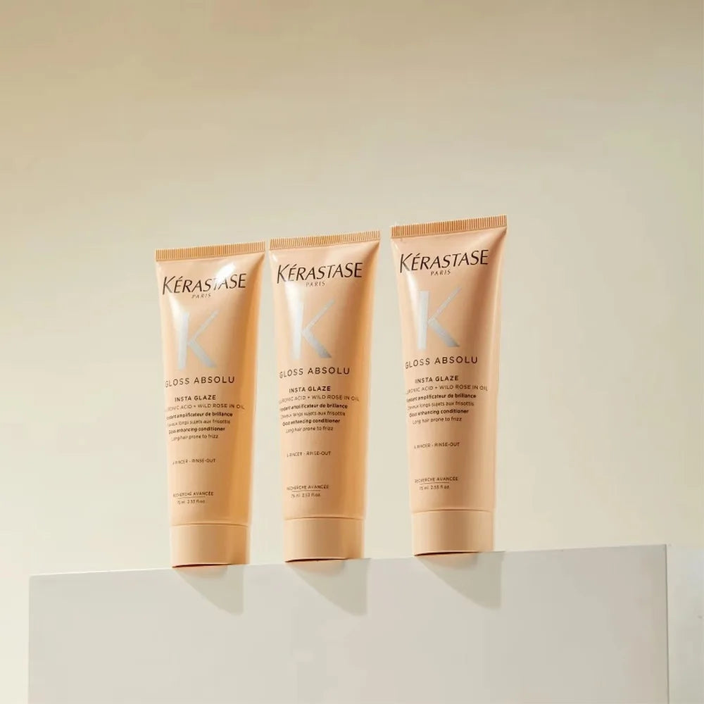 Kerastase Gloss Absolu Gloss Enhancing Conditioner 75ml/2.5oz, Original Conditioner for Women/Men, Hair Care Treatment Oasis Select