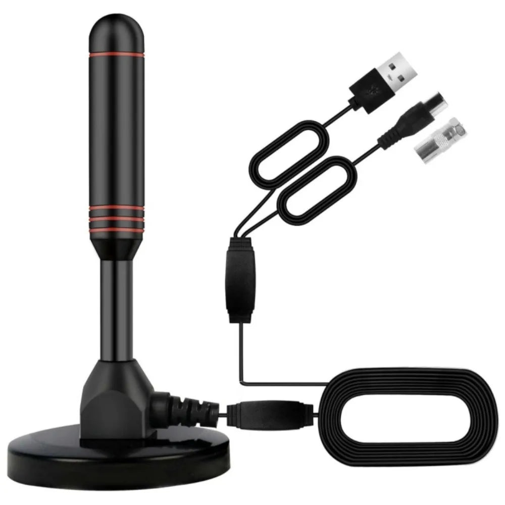 2025 New DTMB Domestic TV Suction Cup Aluminum Antenna with ATSC DVB-T HDTV Signal Amplifier Oasis Select