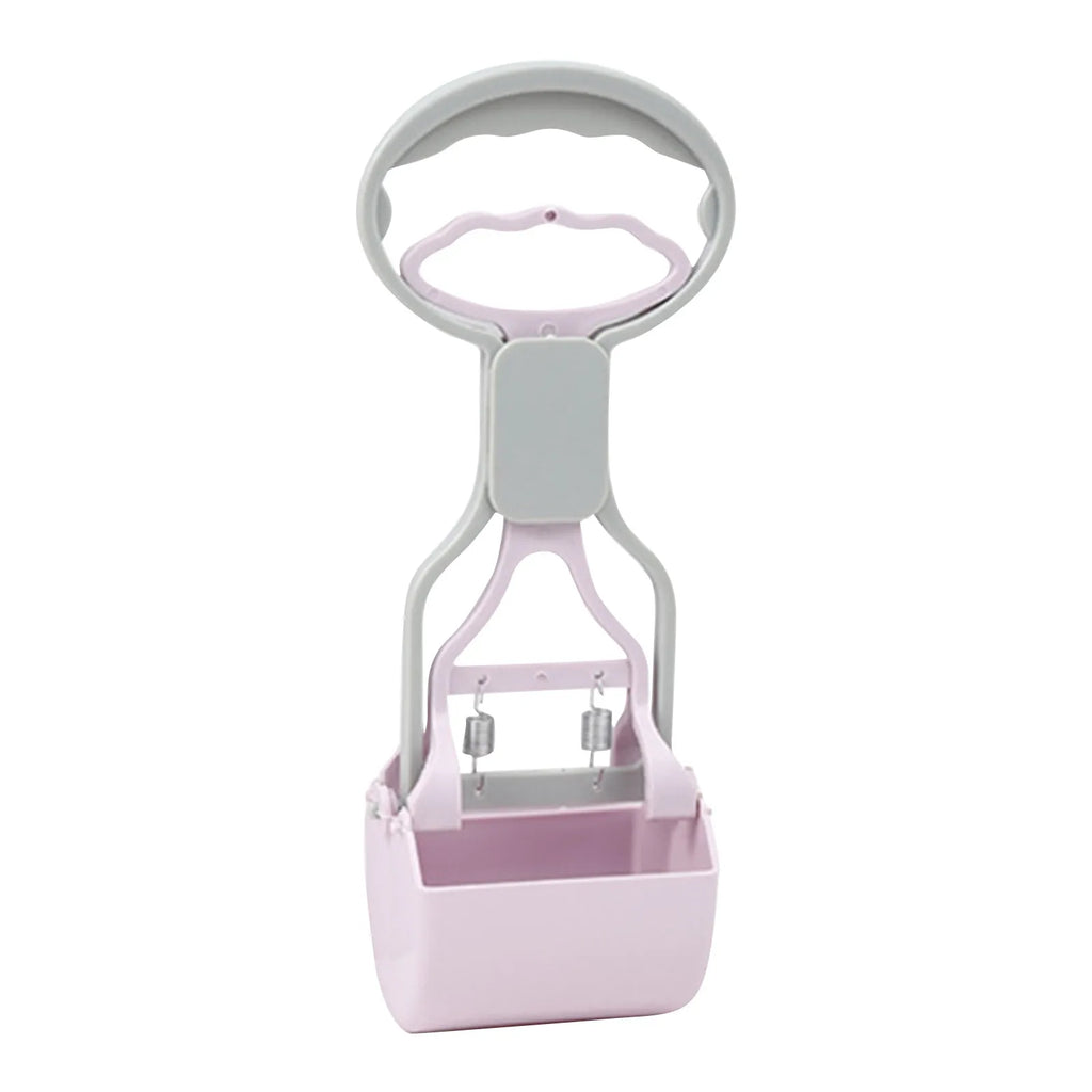 Large Size Pet Pooper Scooper with Long Handle Dog Poop Scoop Pet Supplies Easy to Use Comfortable Handle Dog Waste Disposal Oasis Select Light pink One Size