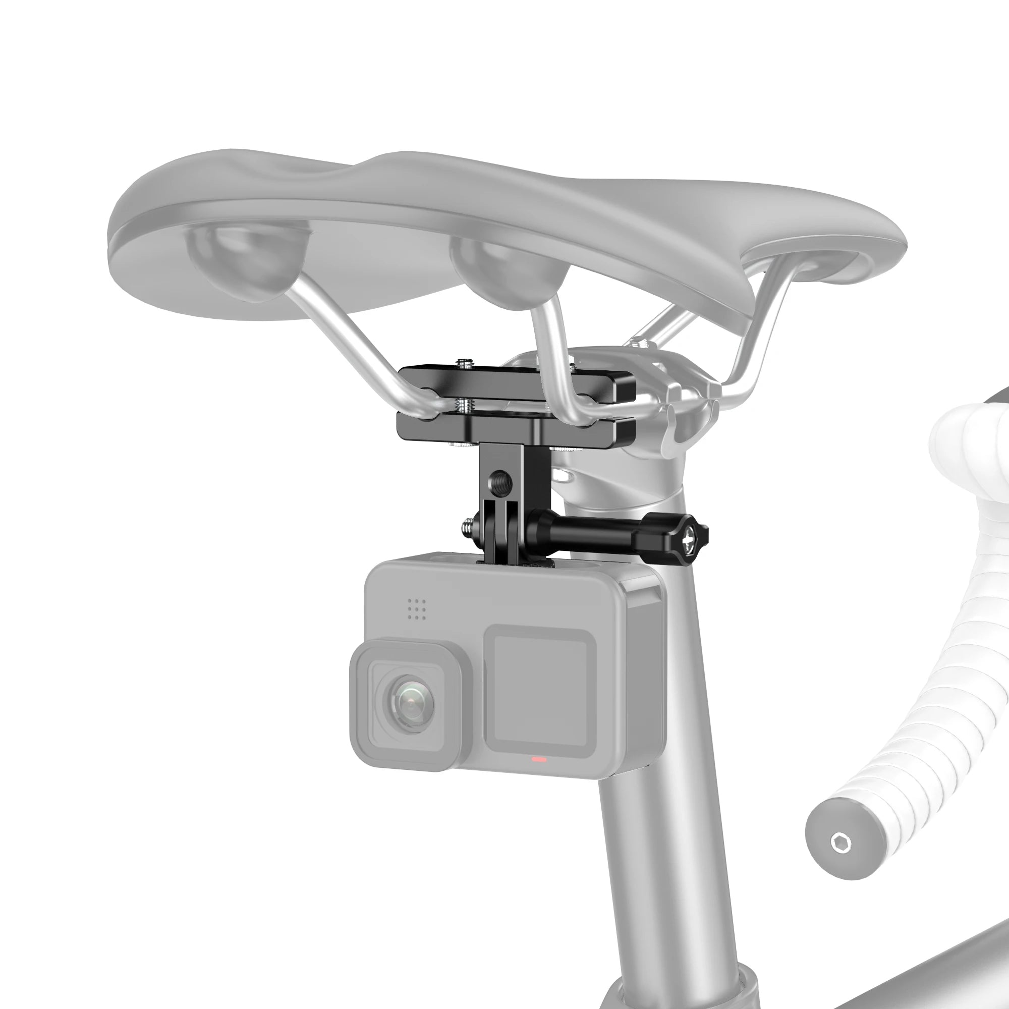 Aluminum Alloy Action Camera Bike Mount – 360° Clamp