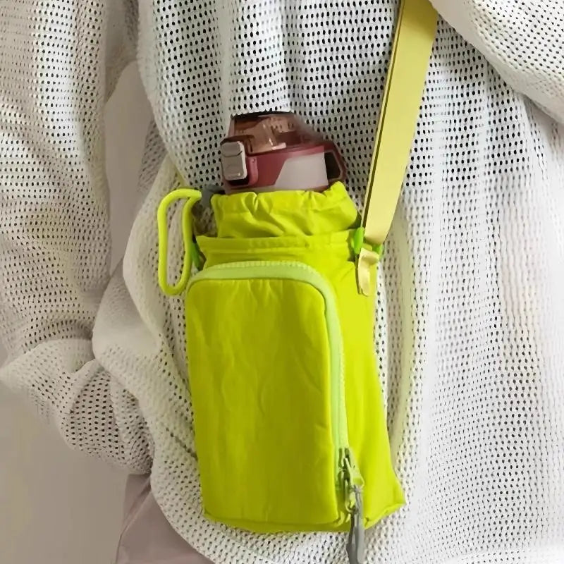 Crossbody Water Bottle Bag | Waterproof Sports Sling Carrier