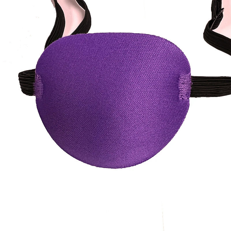 Single Eye Patch Adjustable Soft Amblyopia Lazy Eye Patches For Left Or Right Eyes Concave Eye Patch For Adults Oasis Select Purple