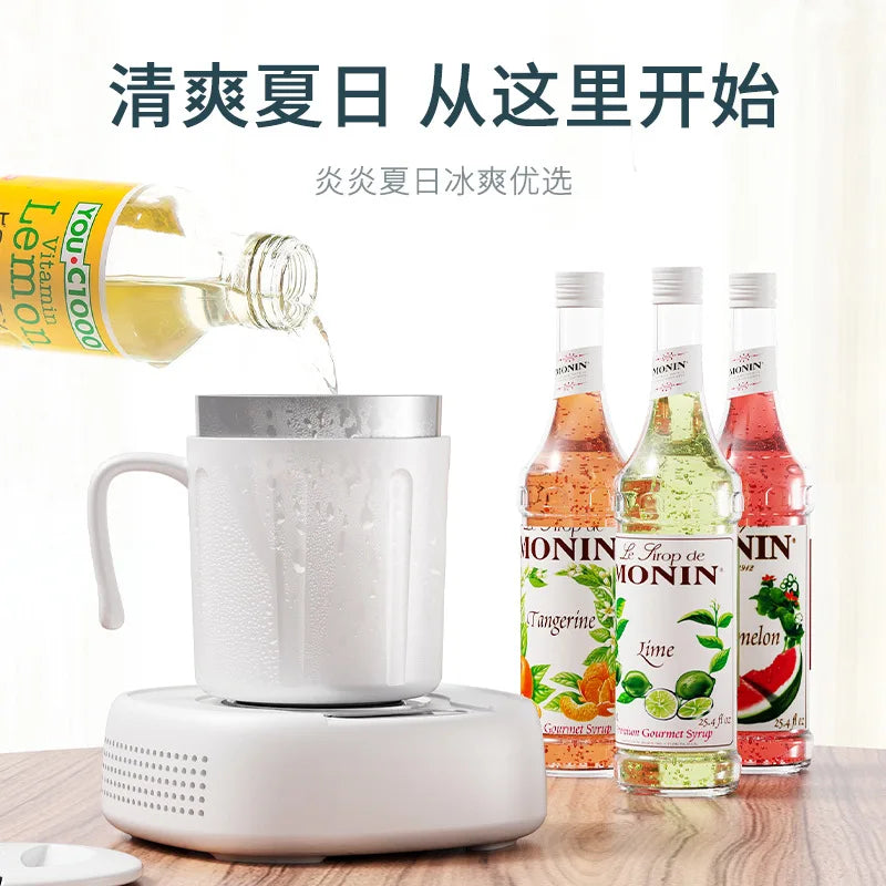 Electric Cooling & Warming Drink Coaster – Hot & Cold Dual Mode