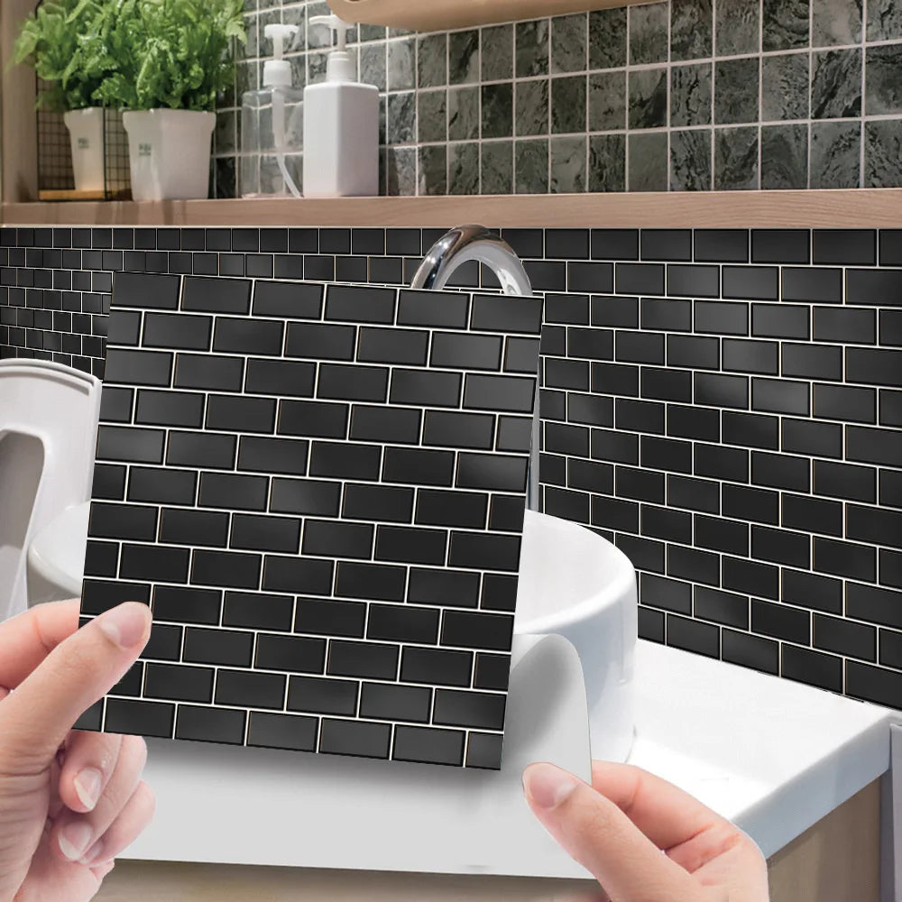 Mosaic tile paste self-adhesive DIY removable decorative pvc wall paste wall decoration Oasis Select MSC156 20cm x 20cm-10pcs