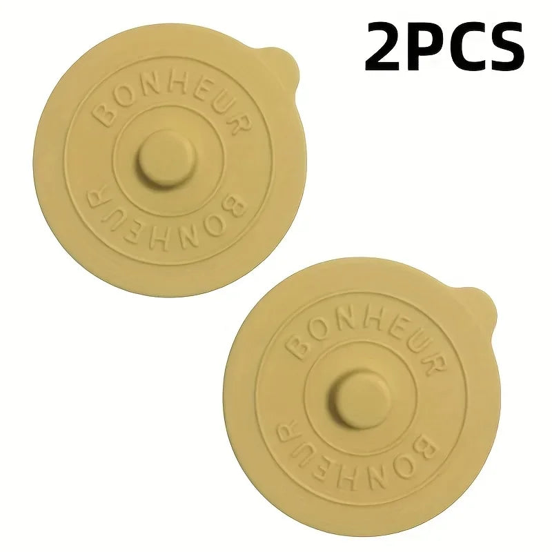 2pcs Silicone Cup Lids - Non-Slip Dust-Proof Lids for Mugs, Glasses, Tea Cups - Food-Grade Reusable Lids with Ribbed Grip Oasis Select yellow2pcs