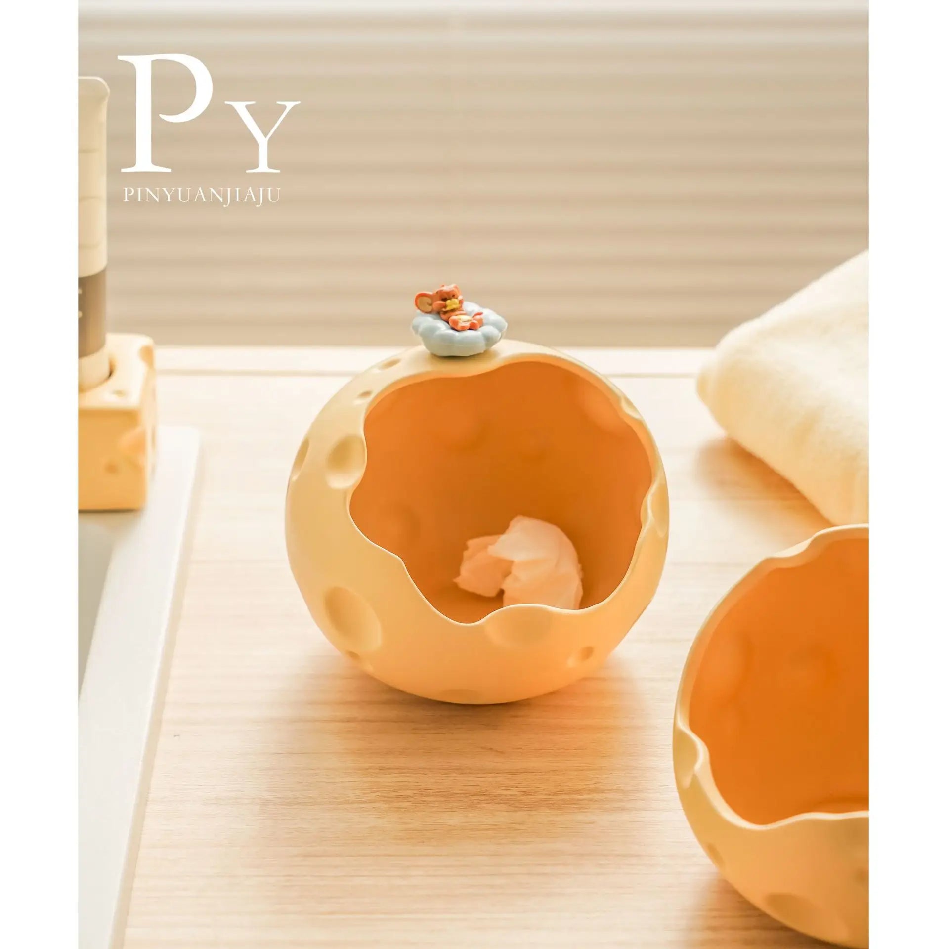 Ceramic Cheese Soap Box Draining Creative Home Daily Toilet Bathroom Washstand Light Luxury High-grade Soap Box Oasis Select