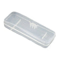 Men's Razor Storage Box – Compact, Durable & Travel-Ready Razor Storage Box Oasis Select Transparent 2pcs