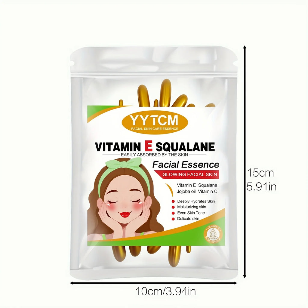 Vitamin E Moisturizing Capsule Essence – Brightening Skin Serum Face Serum Capsules Oasis Select