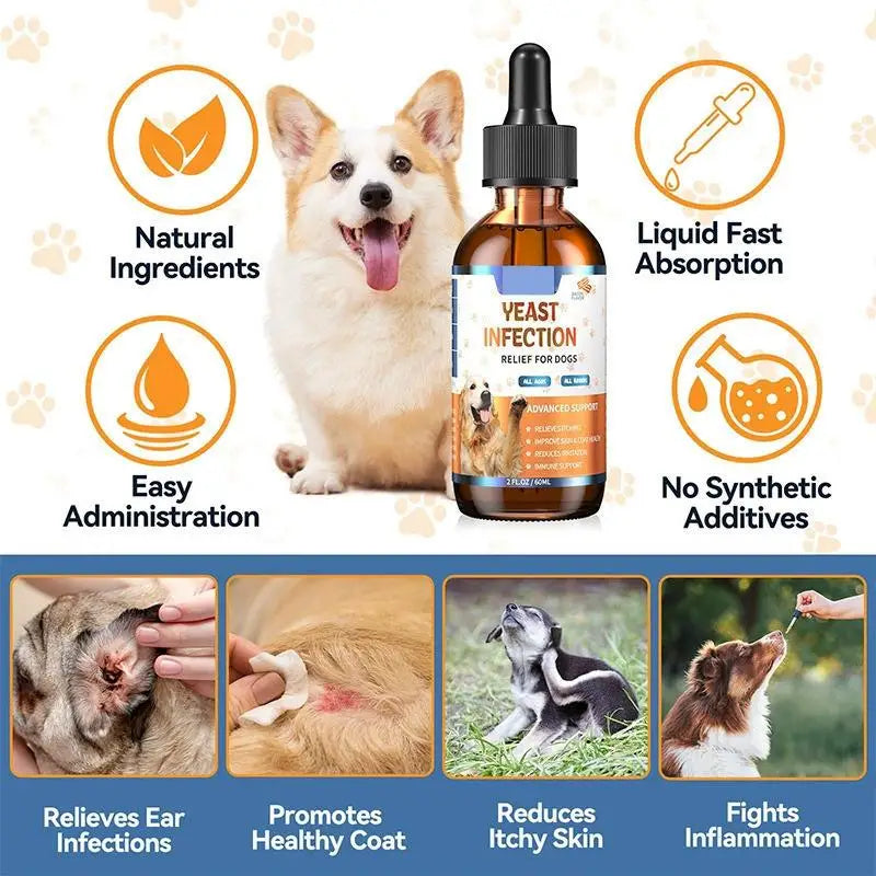 3kinds Dog Pet Drops Gentle Care Supplement Maintain Healthy Coat Oasis Select