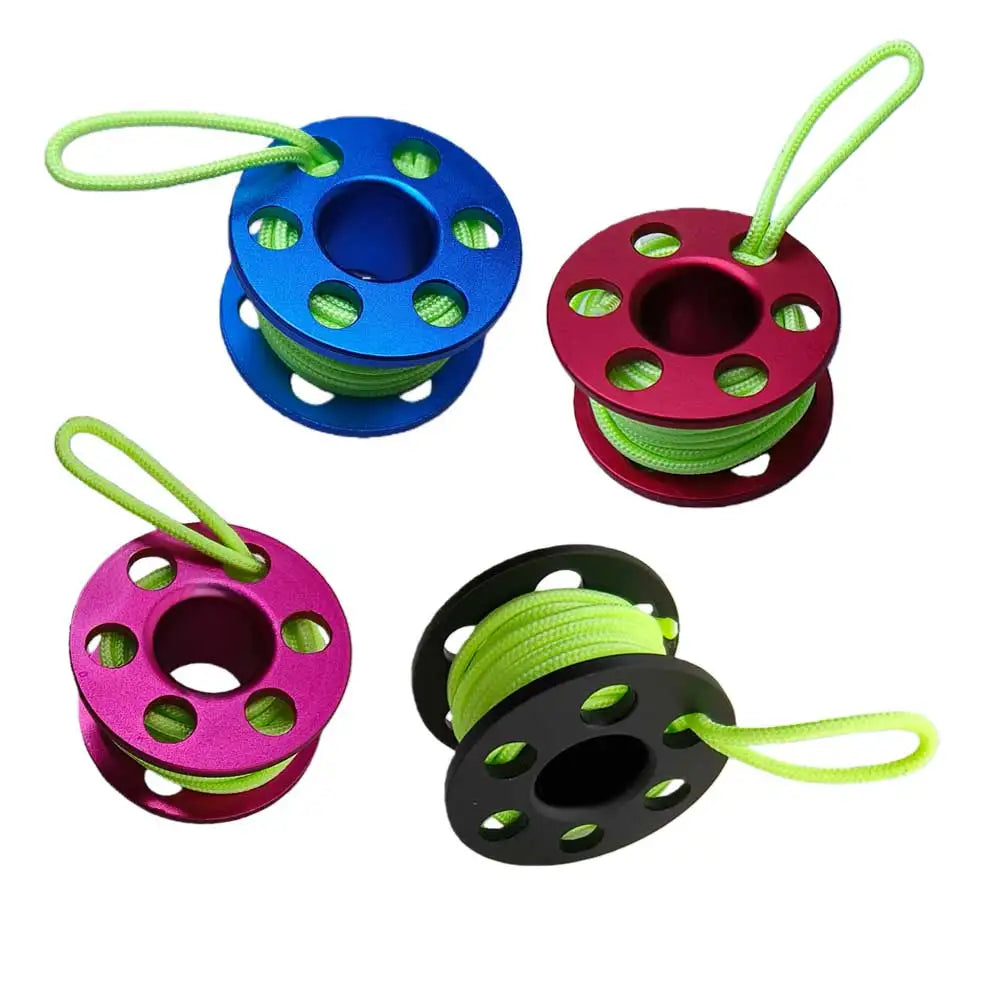 Scuba Backpack Pendant Diving Handbag Mini Reel Keychain Glow in The Dark Dive Reel Accessory Dive Gift for Snorkel Dive Lovers Oasis Select