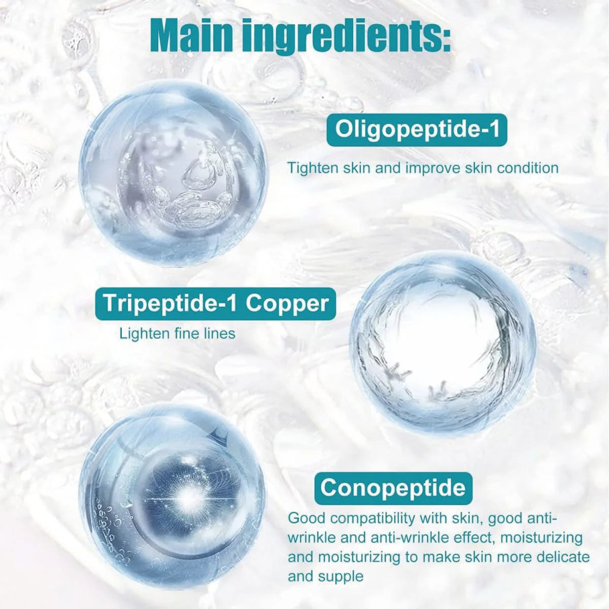 Collagen+Vitamin E Face essence Moisturizing and Oil Control Acne Relapses in the Future and Brightens Skin Oasis Select