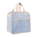 Mesh Portable Shower Caddy, Large-capacity Shower Bag, Also Suitable for Beach, Swimming, and Gym Use,Oversized Beach Bag Oasis Select Blue