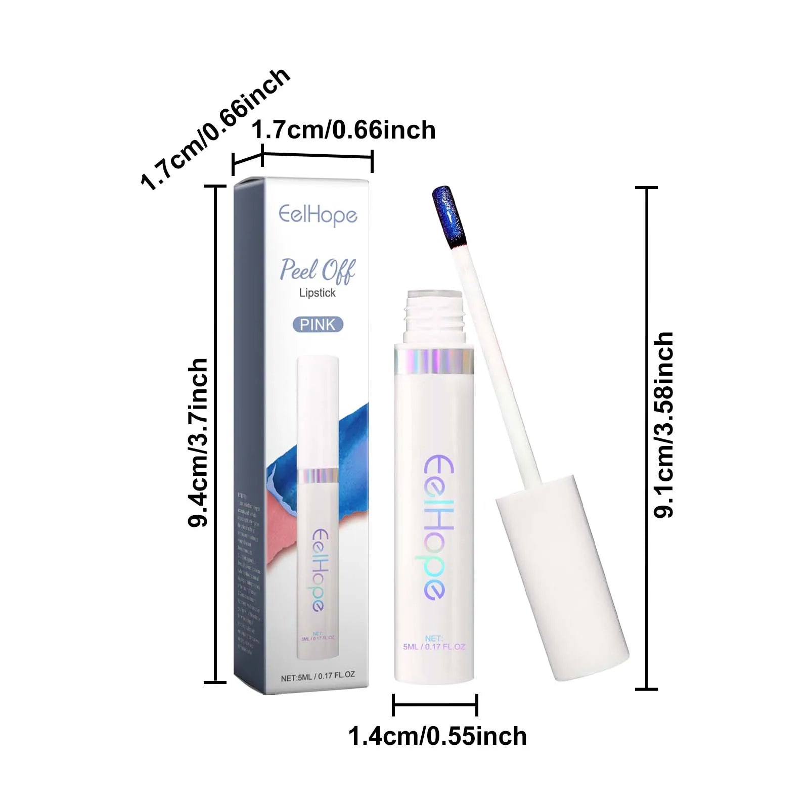 Eelhoe Tearable Lip Glaze – Matte, Waterproof & Long Lasting Matte Lip Glaze Oasis Select