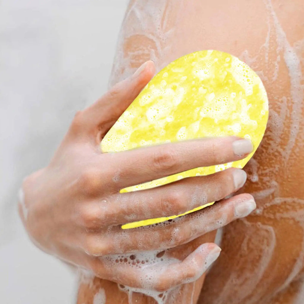 Reusable Exfoliating Bath Sponge – Soft Body Scrub & Cleanse