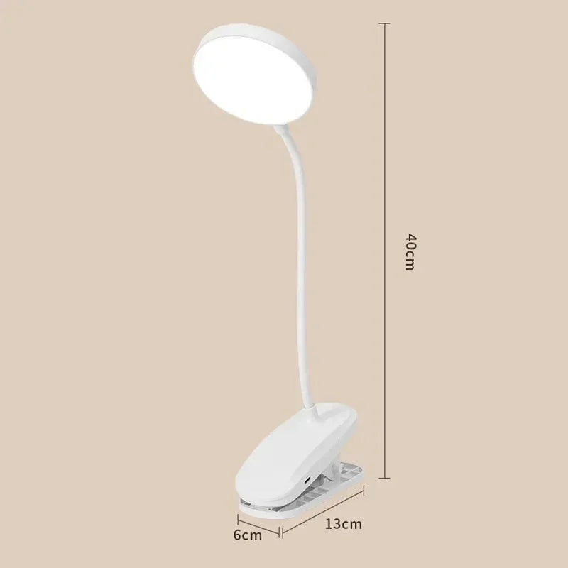 Folding Mini Flashlight Rechargeable Led Table Lamp Night Light Study Stand Read Lamp Touch 3 Modes Dimming Eye Protection Light Oasis Select