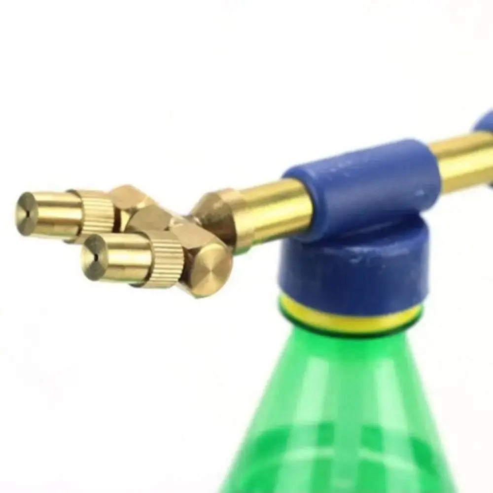 Double /Single Head Reciprocating Spray Hand-held Push-pull Drink Bottle Spray Head High Pressure Adjustable Spray Metal Rod Oasis Select