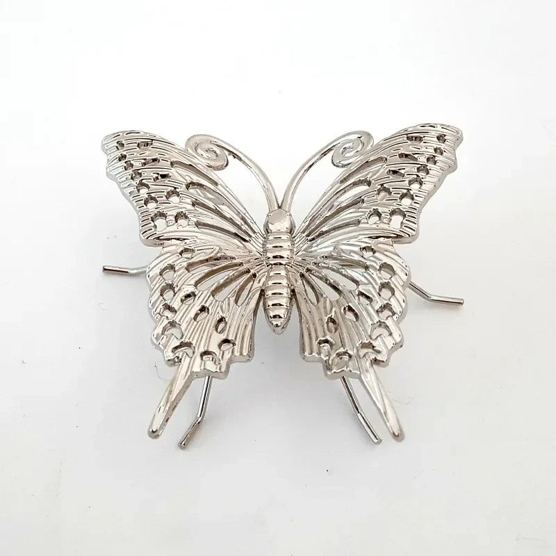 Retro Alloy Dragonfly Butterfly Small Ornaments Office Study Desktop Insect Pen Holder Decoration Home Decor Oasis Select C