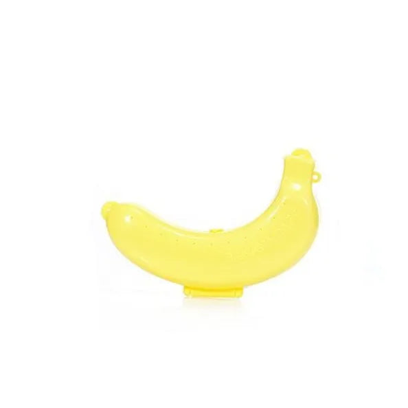 Banana Shaped Storage Box Portable Fruit Protector for School Lunch Outdoor Picnic and Daily Banana Protection Oasis Select Yellow 1pc