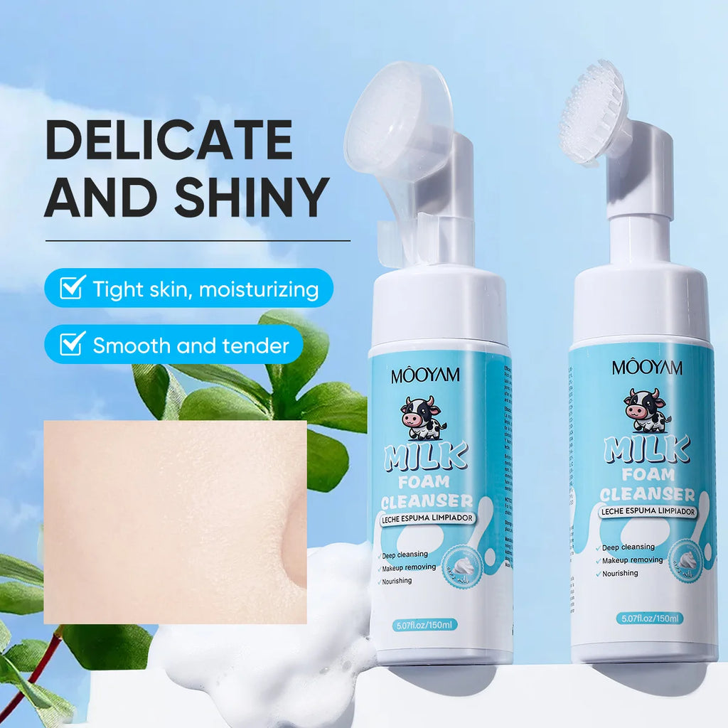 MOOYAM Vitamin C Milk Mousse Facial Cleanser 150ml Foam Facial Cleanser Oasis Select