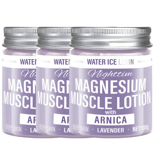 Magnesium Muscle Lotion – Hyaluronic Acid & Lavender 100g Body Lotion Cream Oasis Select PURPLE 100g