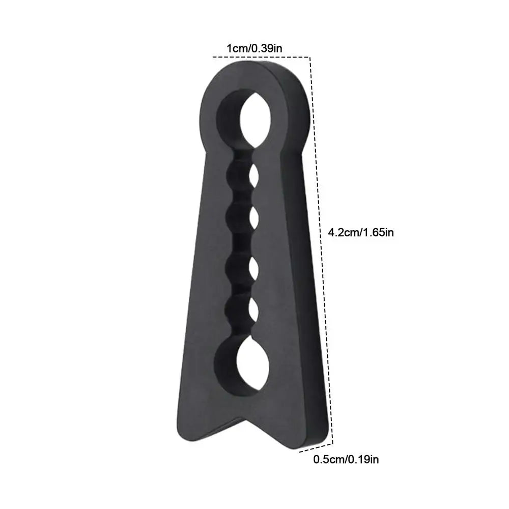 4pcs Car Door Shock Absorber Car Silicone Bumper Cushion Car Door Lock Shock Pad Automotive Door Damping Pads for Interior Truck Oasis Select Black
