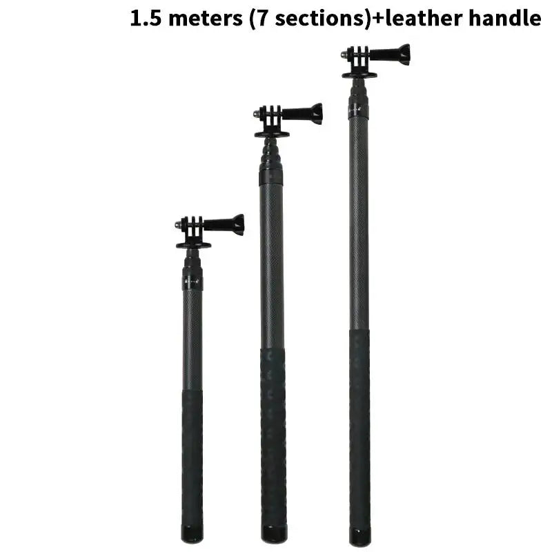 Strong and Long-lasting Carbon Fiber Camera Selfie Stick. Oasis Select A5