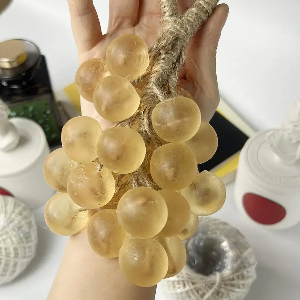 Handmade Grape Cluster Soap on a Rope – Aromatic Gift Set Handmade Soap Bar Oasis Select