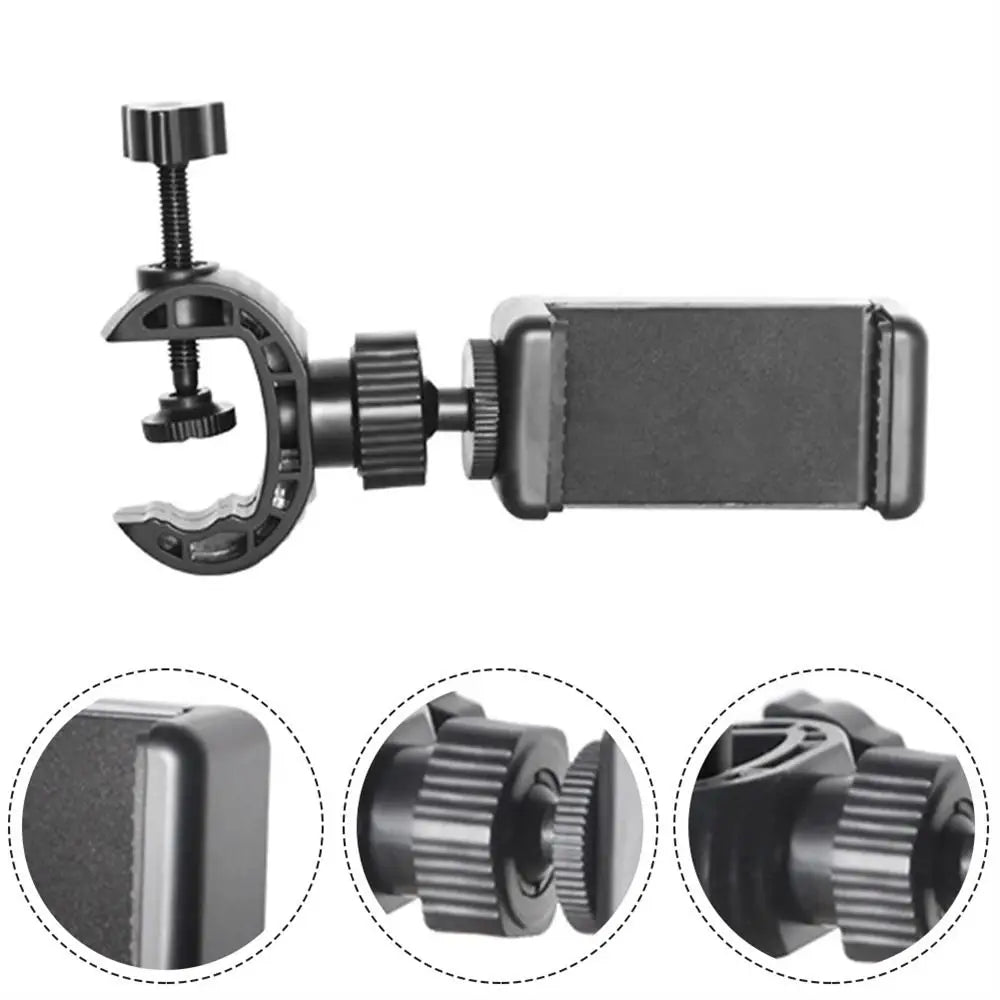 Phone Holder Mount Stand Microphone Stand Mount Tripod Phone Bracket Mobile Cell Support Clip For All Smartphones Oasis Select